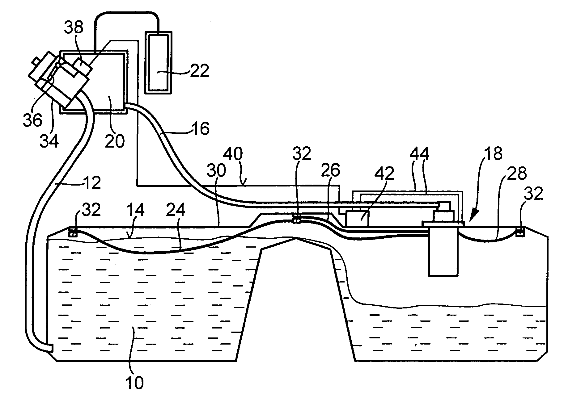 Fuel tank installation