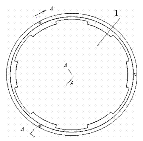 Sewage treatment mixing device and assembling and disassembling methods thereof