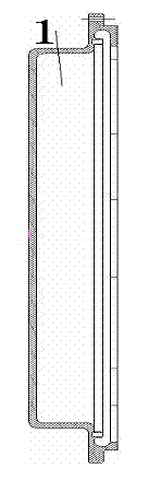 Sewage treatment mixing device and assembling and disassembling methods thereof