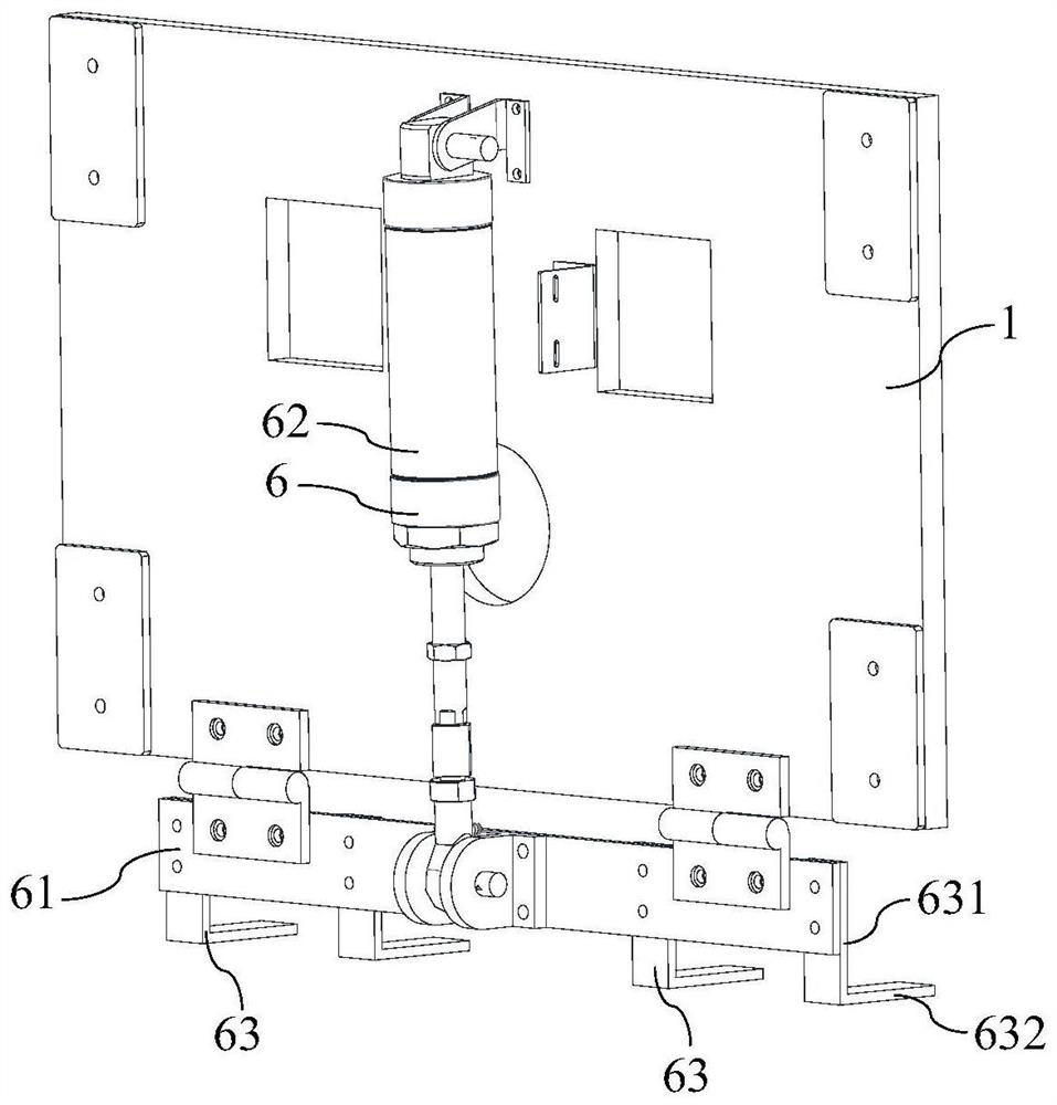 Carrying clamp and stacking equipment