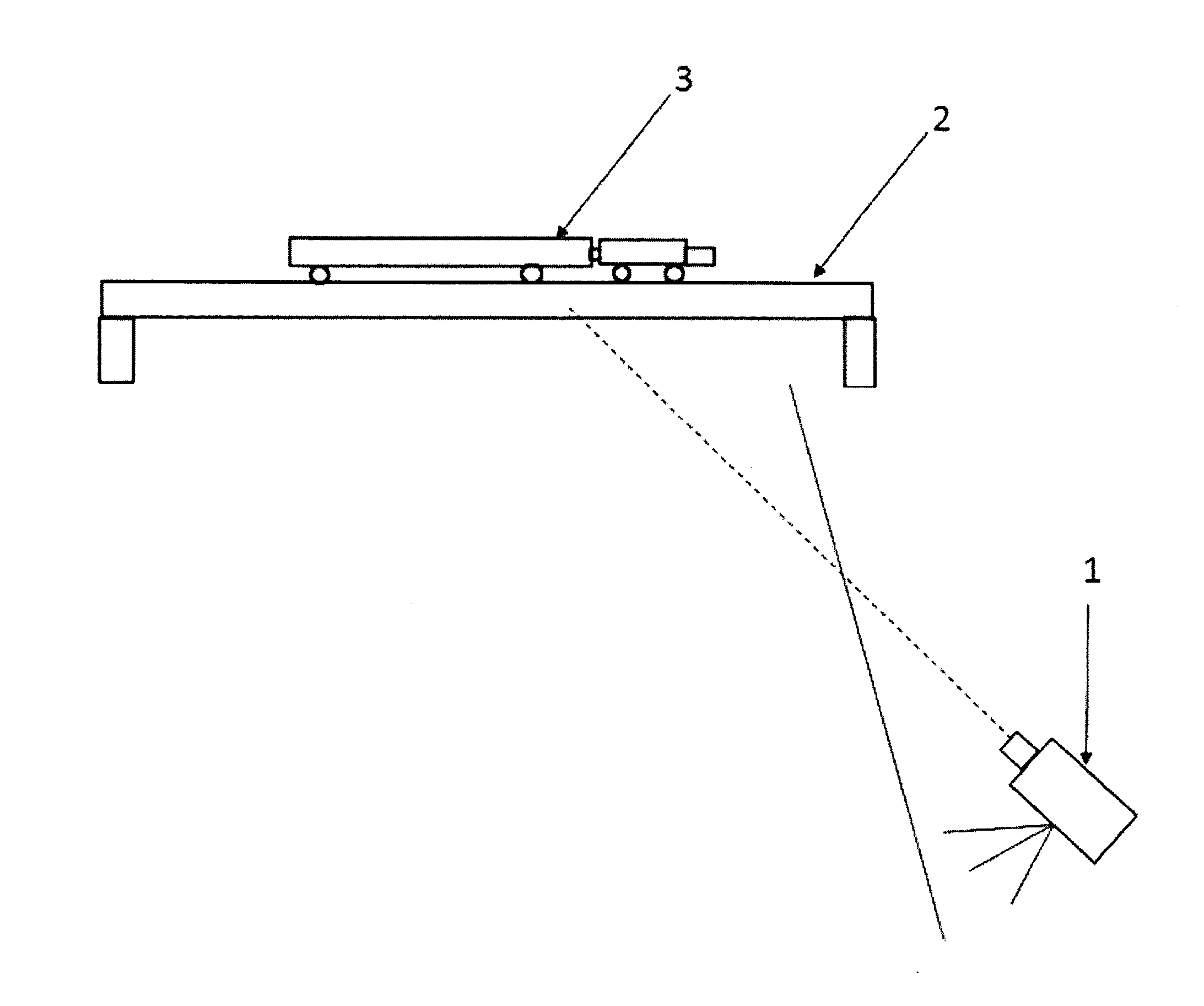 Non-contacting monitor for bridges and civil structures