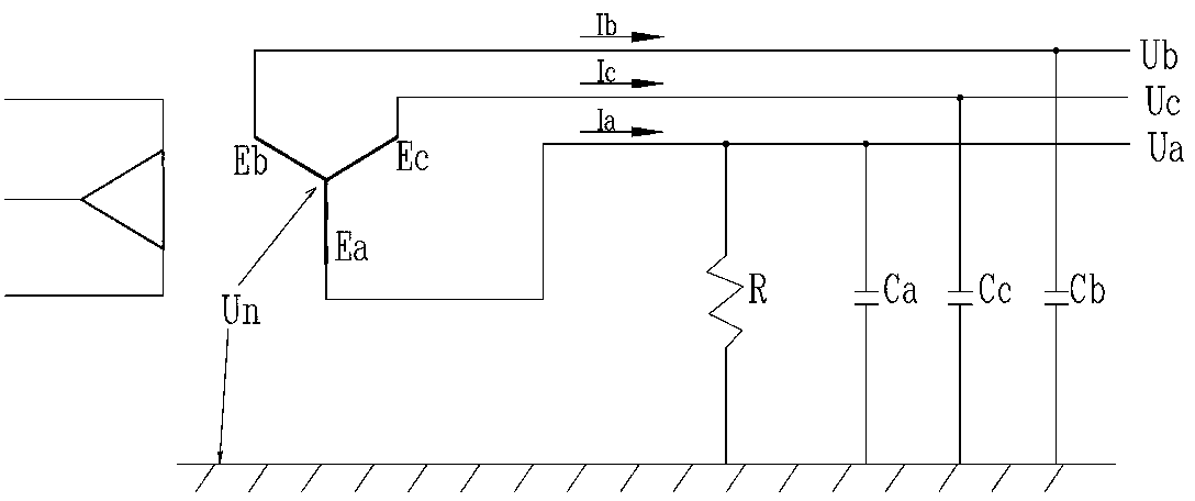 Method capable of realizing low-current route selection and fault location