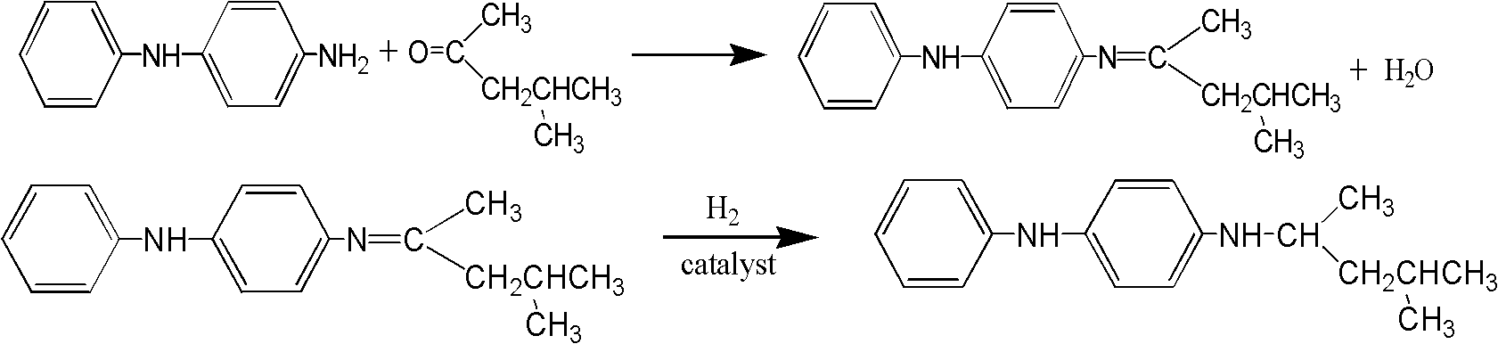 Sulfur-containing palladium/carbon catalyst, preparation method thereof, and preparation method of p-phenylenediamine anti-aging agents