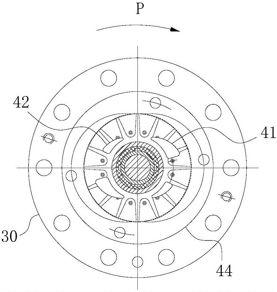 A self-priming device for a centrifugal pump