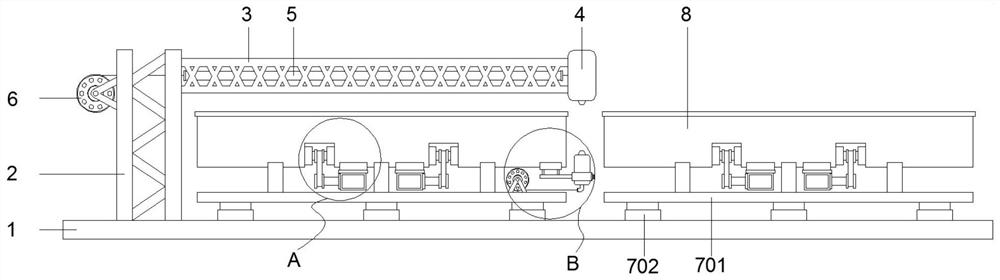 Offshore wind power foundation steel pipe pile welding device