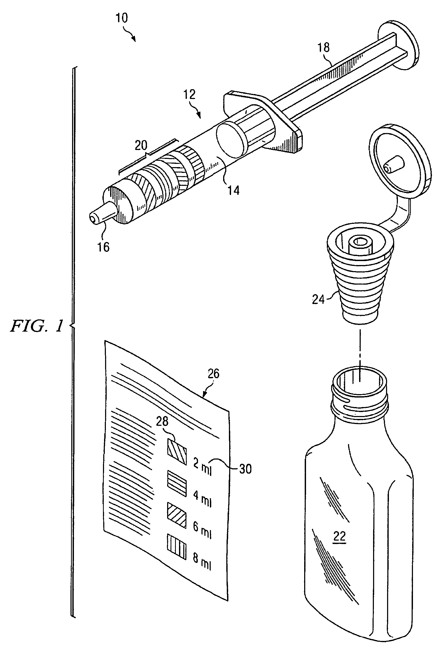 System for facilitating preparation of medication doses