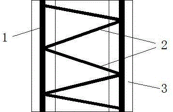 Semi-prefabricated concrete column module