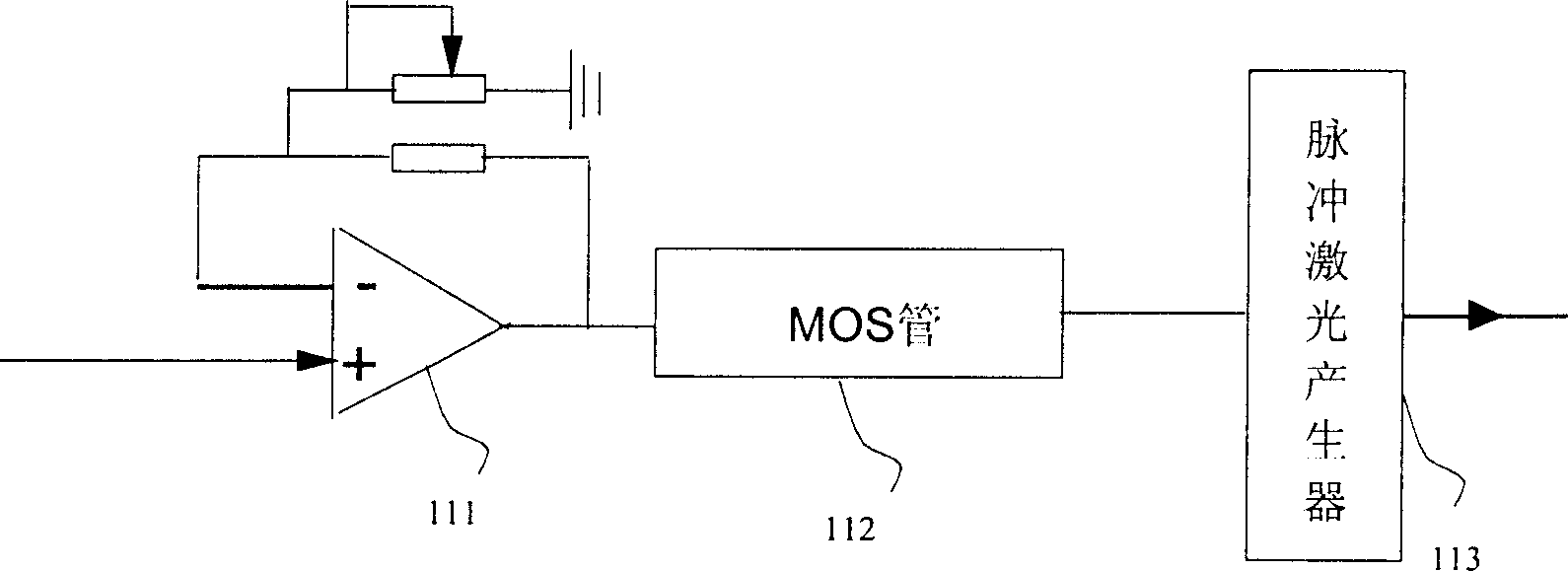 Light module of light time domain reflector, light time domain reflector and fibre-optical testing method