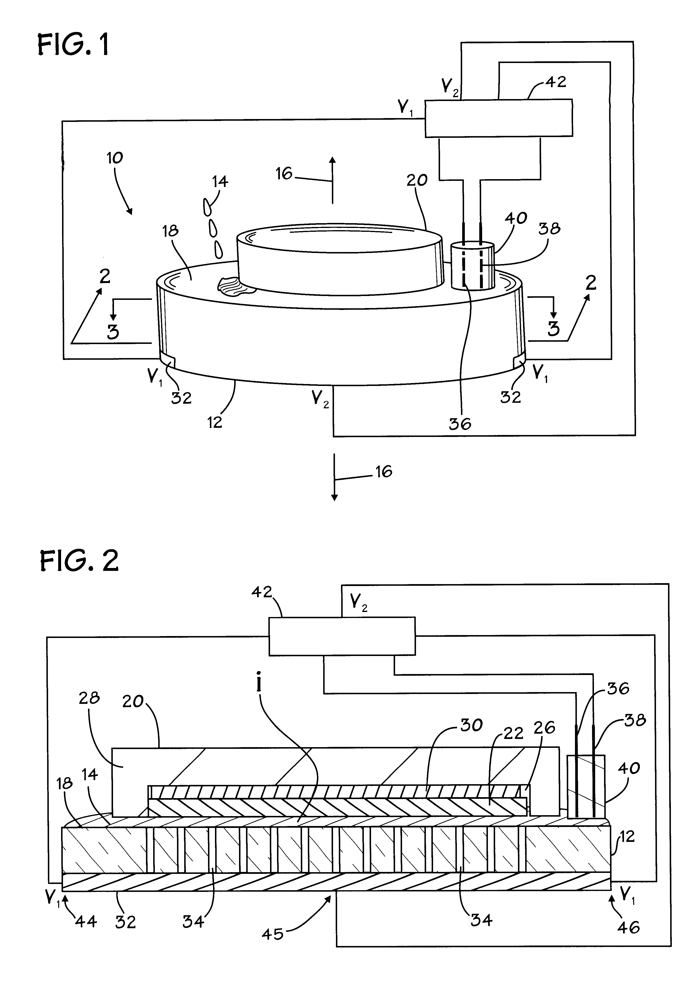 Electrochemically generated reactants for chemical mechanical planarization