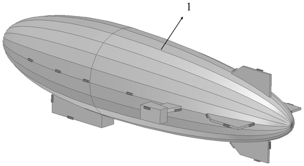 Airship platform meter-wave conformal phased array antenna based on characteristic mode theory