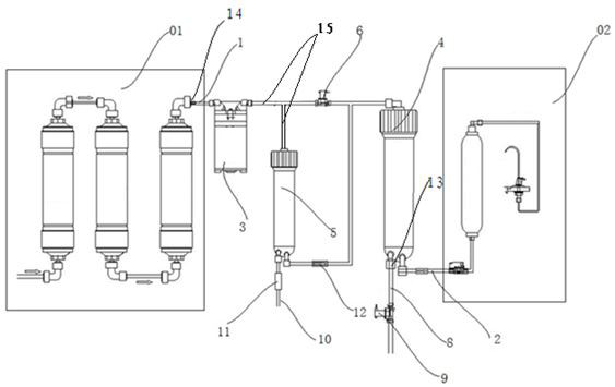 Water purification system control method and water purification system