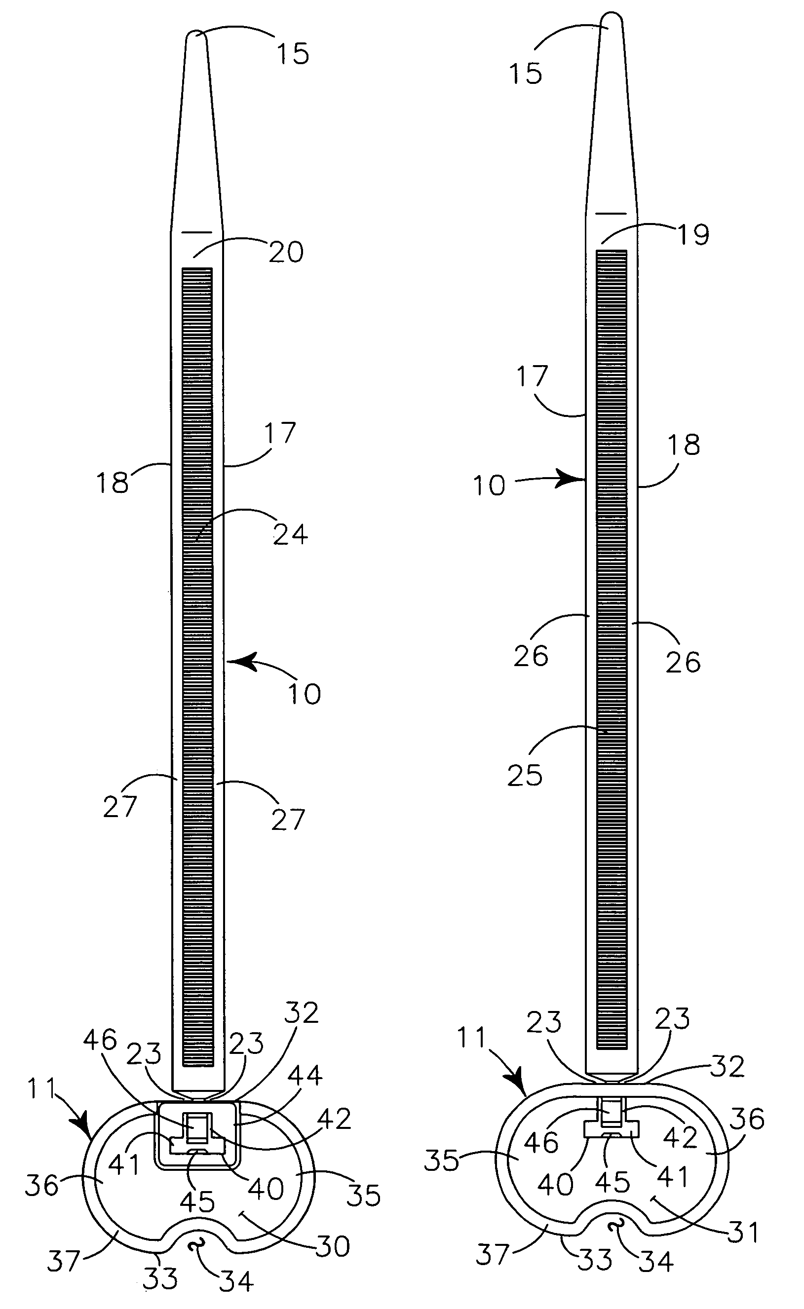 Twist off tamper-proof fastener