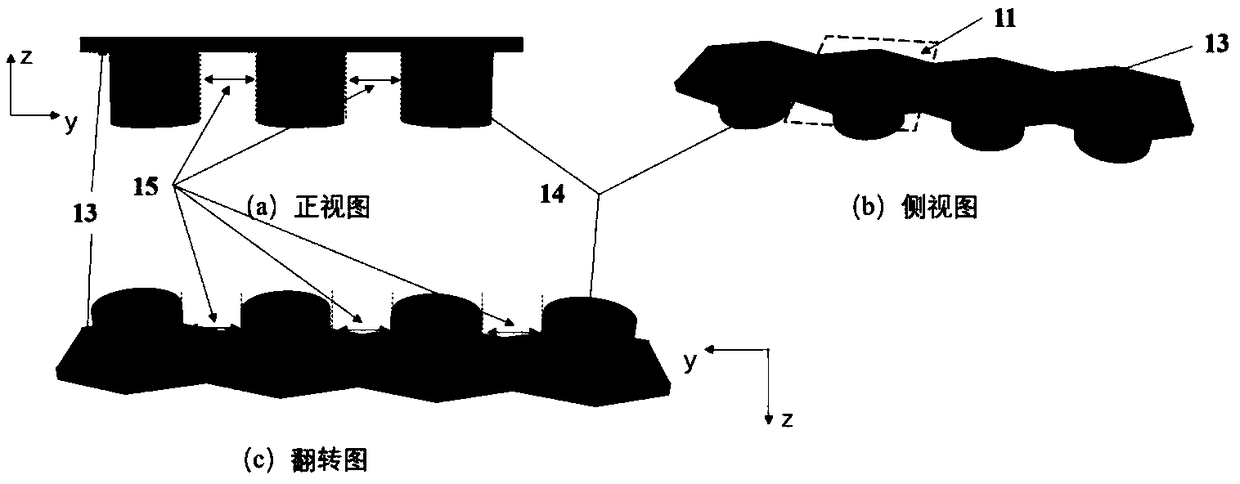 Dielectrophoresis micro-fluidic chip for selecting and focusing cells as well as alignment-free microprocessing method thereof