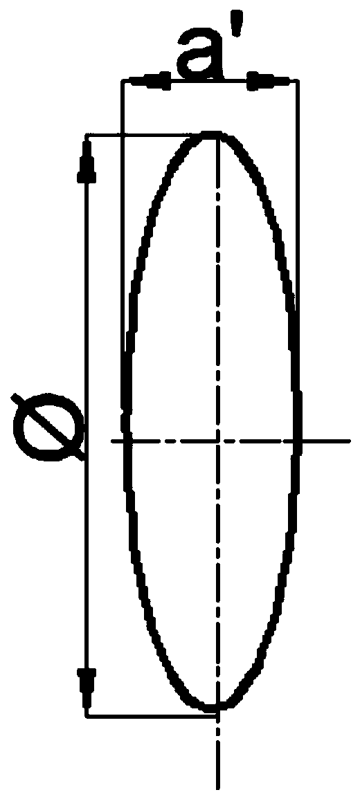 Cylindrical part slope angle measuring method and angle measuring device thereof