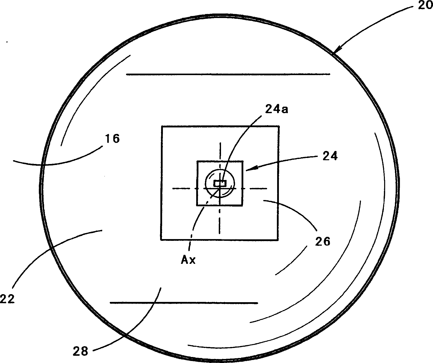 Vehicle head lamp