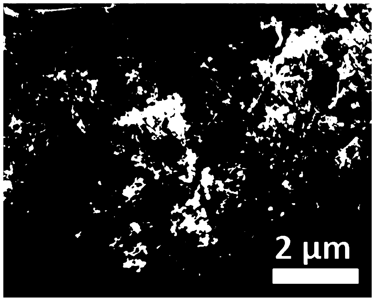 Preparation method of novel lithium-sulfur battery diaphragm material