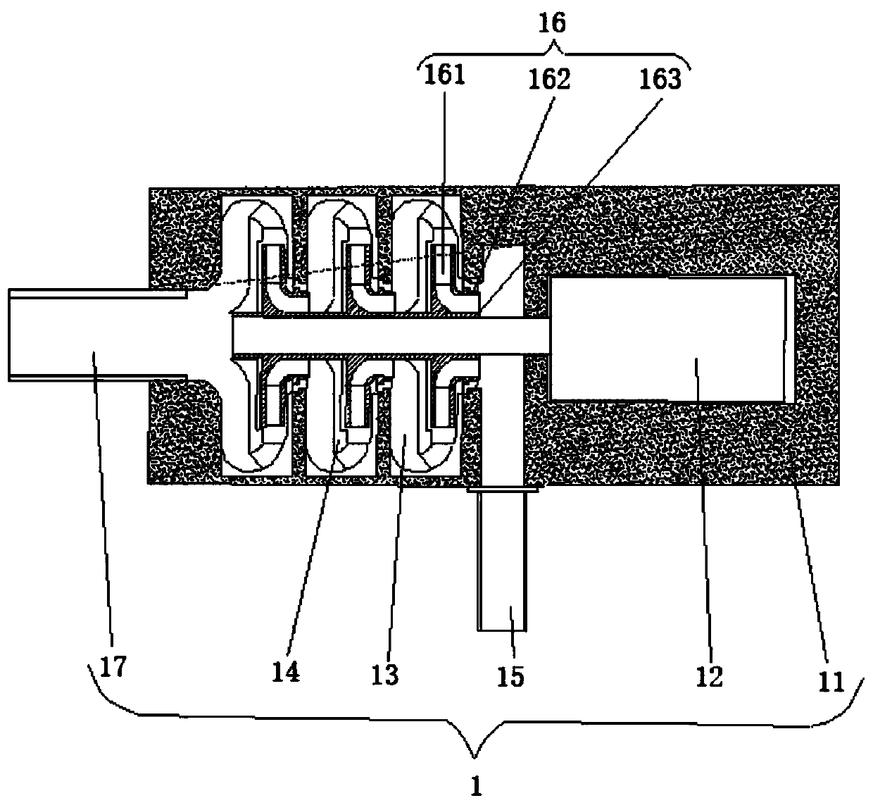 Descaling device for geoheat pipe and descaling method