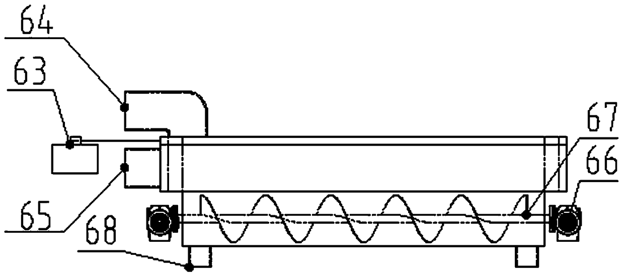 Process and electrolysis device for removing heavy metals in domestic garbage organic waste