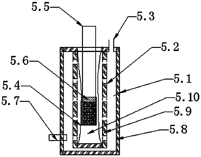 Water-bath temperature control based device for detecting color fastness of filter tip of cigarette