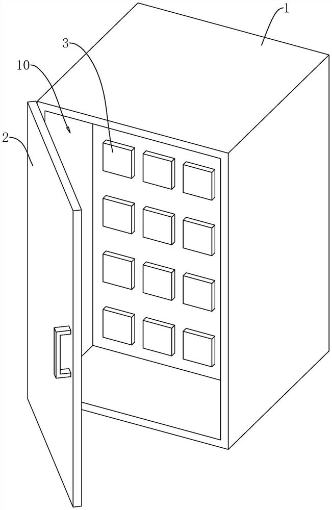 Power distribution cabinet convenient to maintain