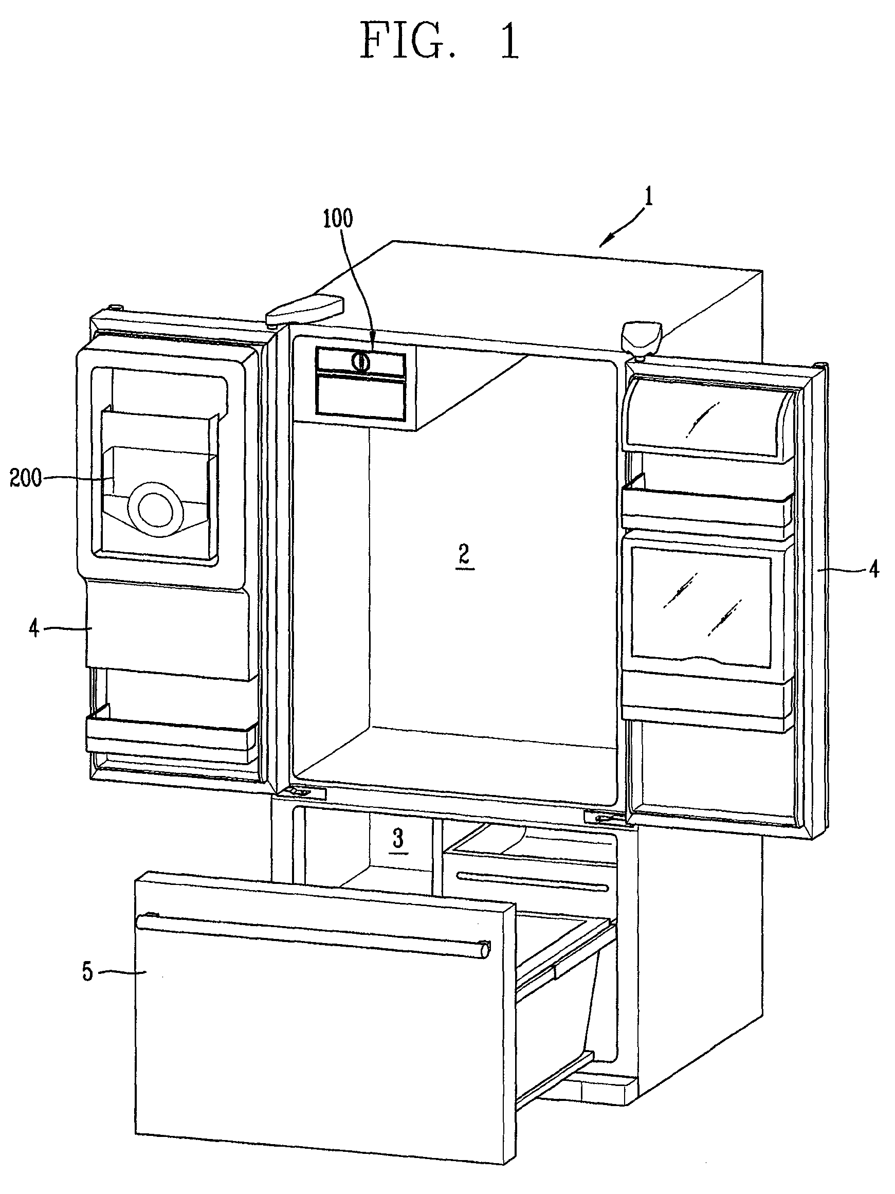 Ice maker for refrigerator