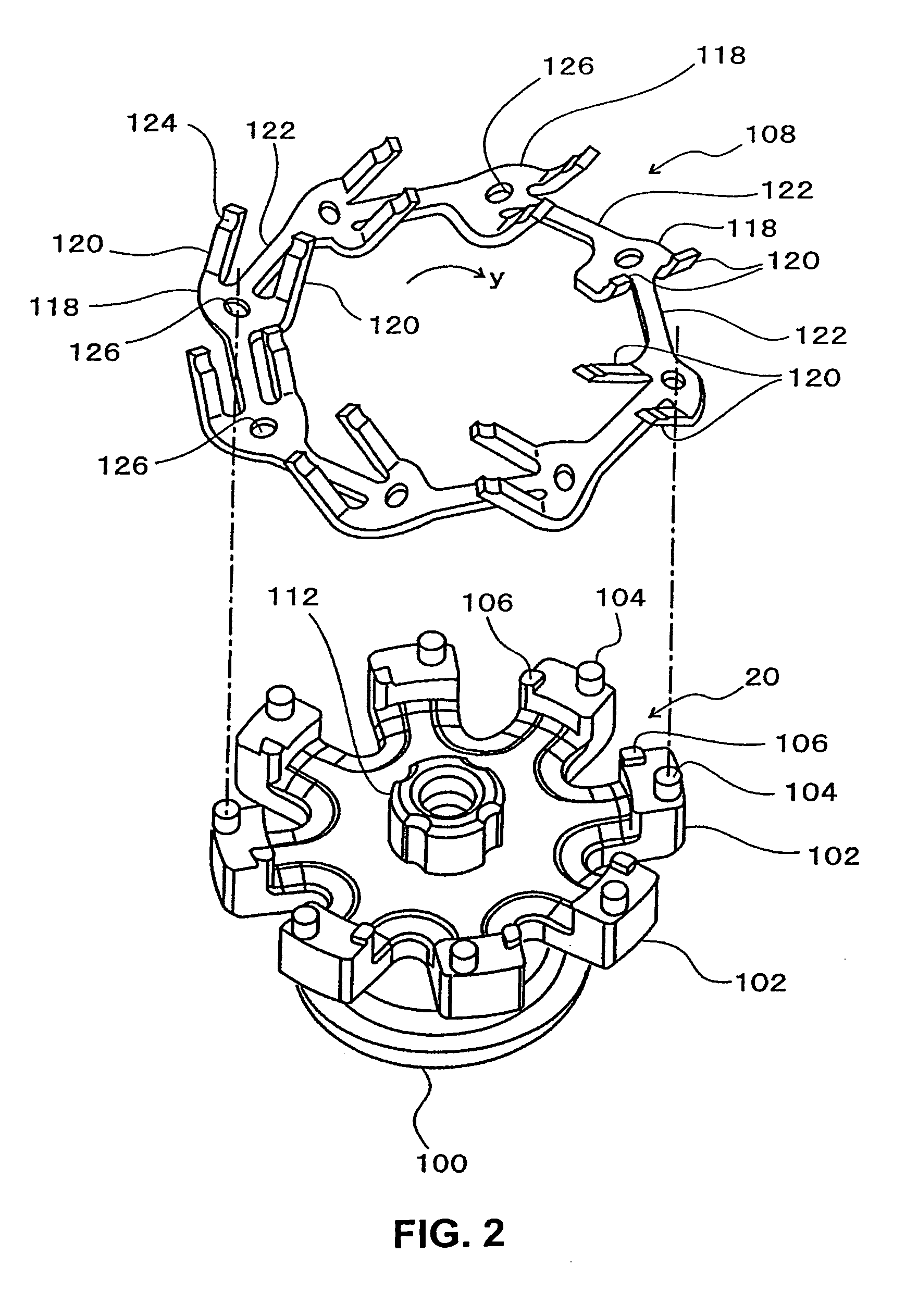 Rotary electric shaver