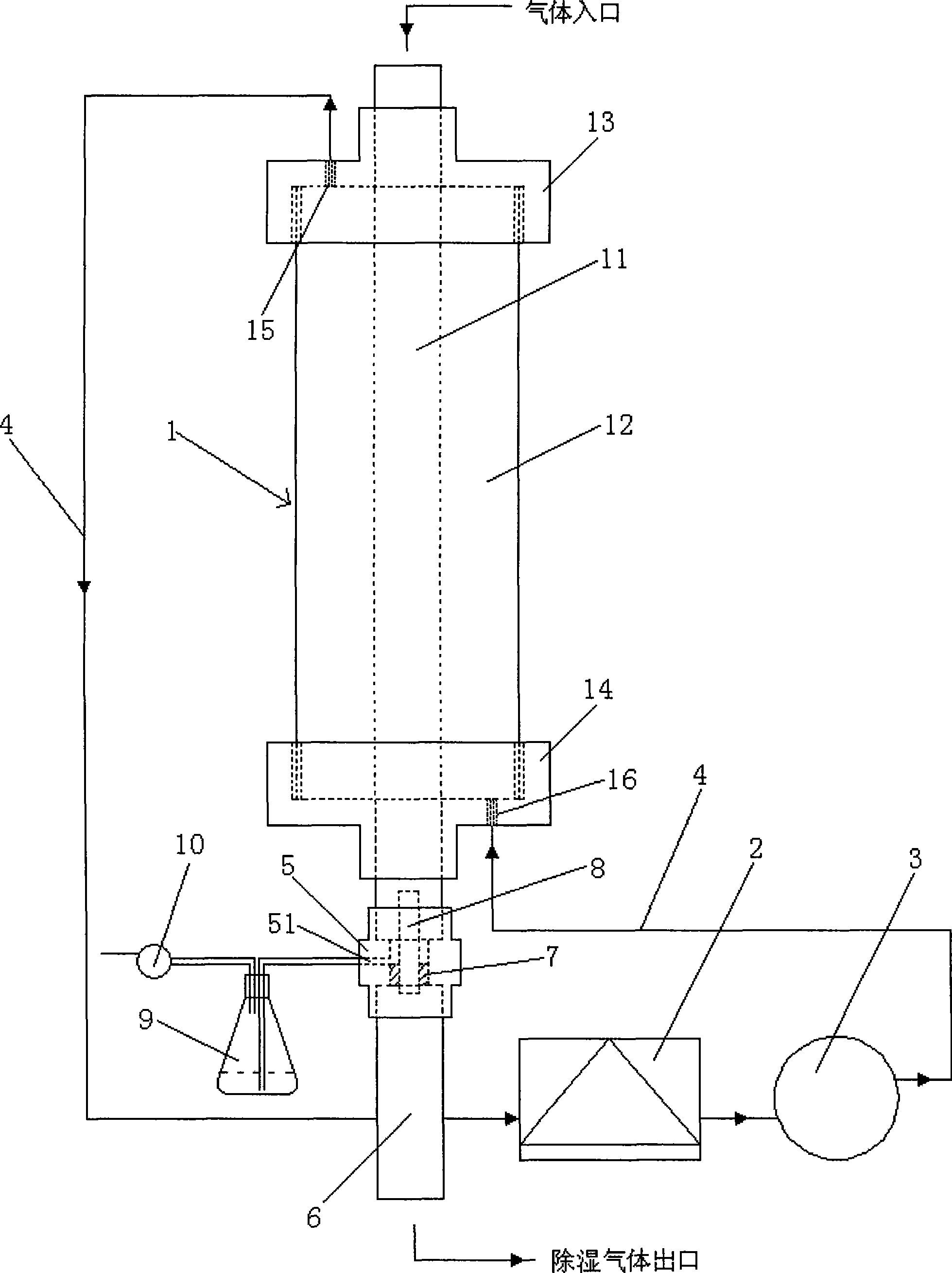 Aerosol drying equipment