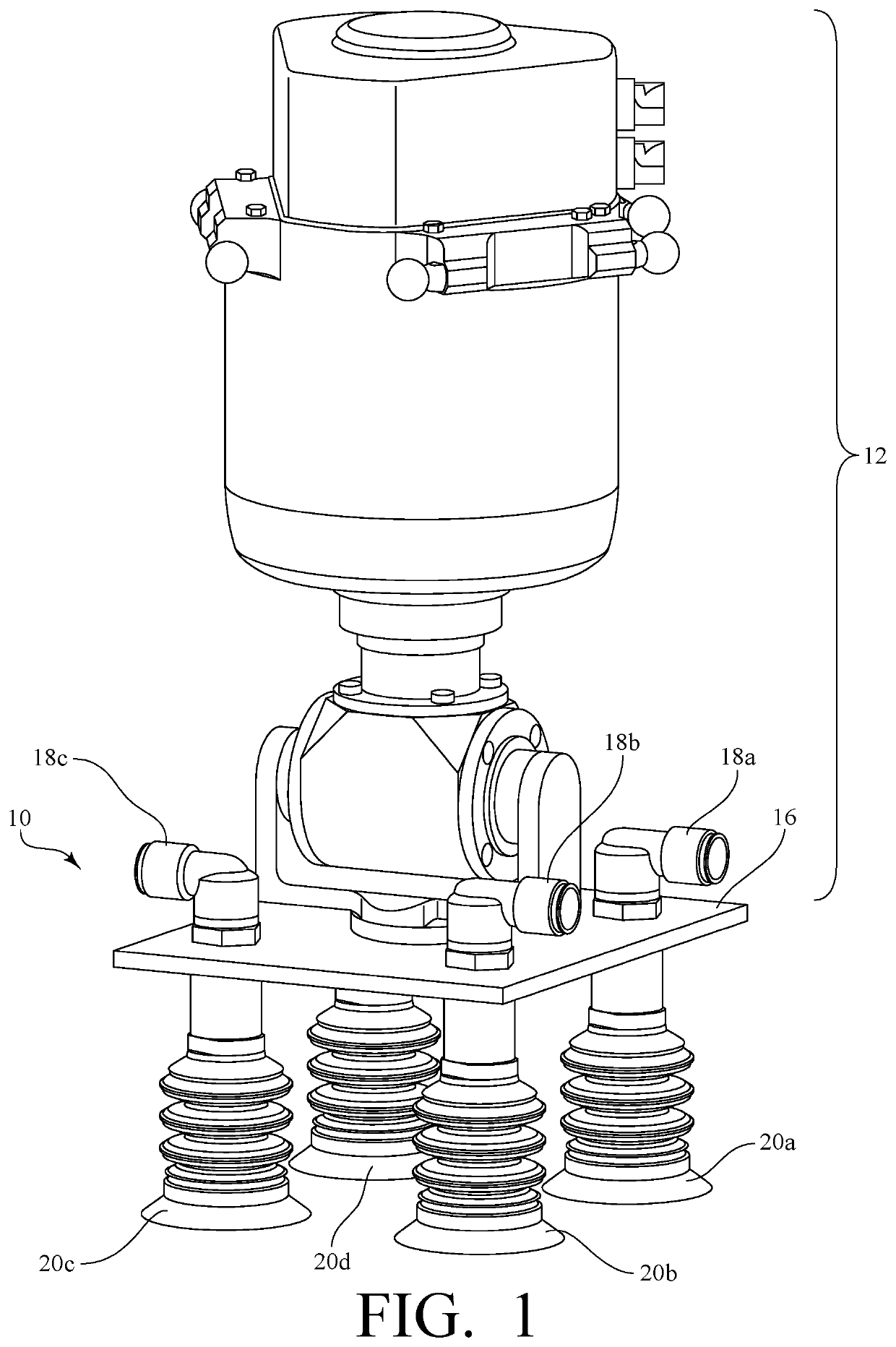 Dual-material vacuum cup for a vacuum-based end effector