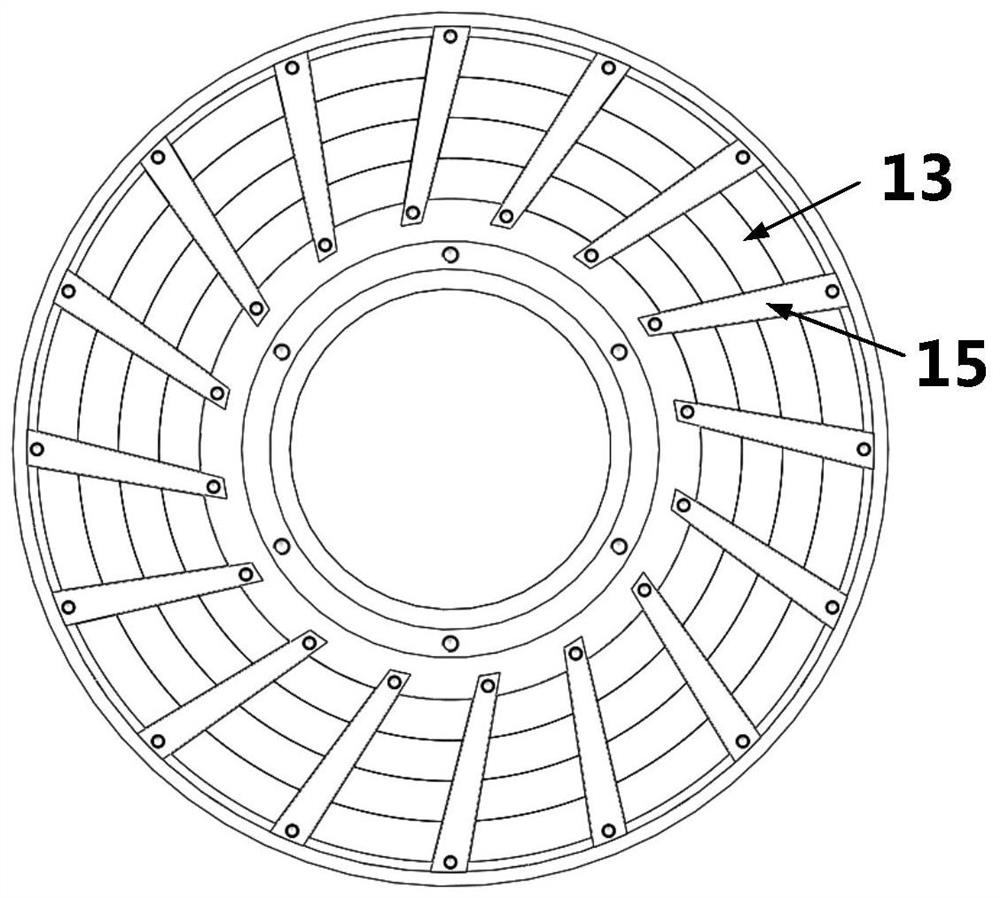 Integrated air-cooled axial flux motor