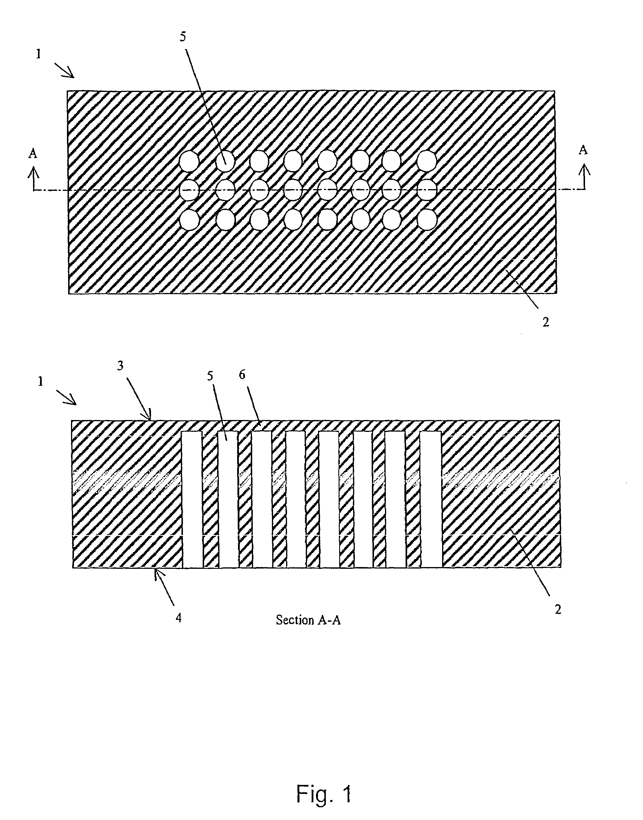 Metal display panel having one or more translucent regions