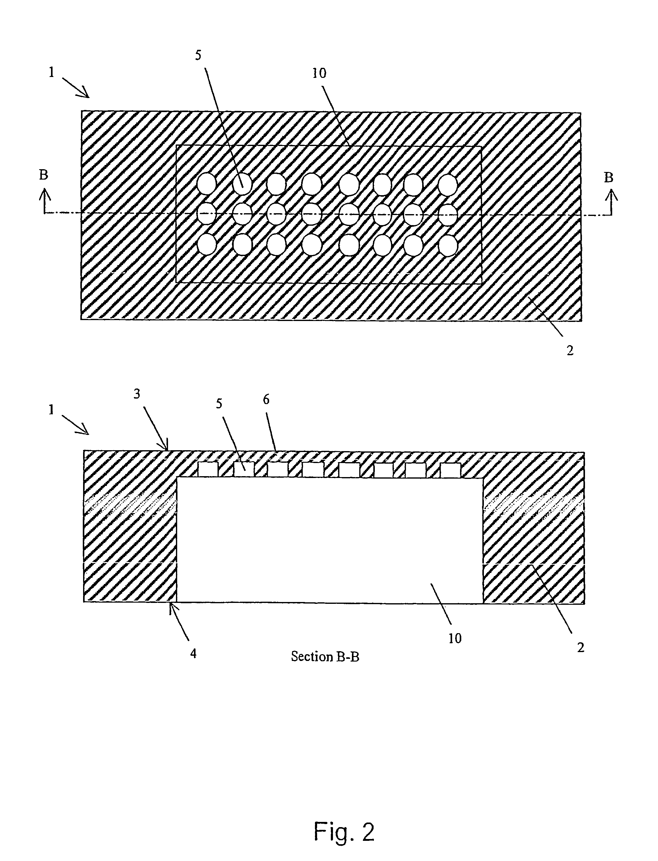 Metal display panel having one or more translucent regions