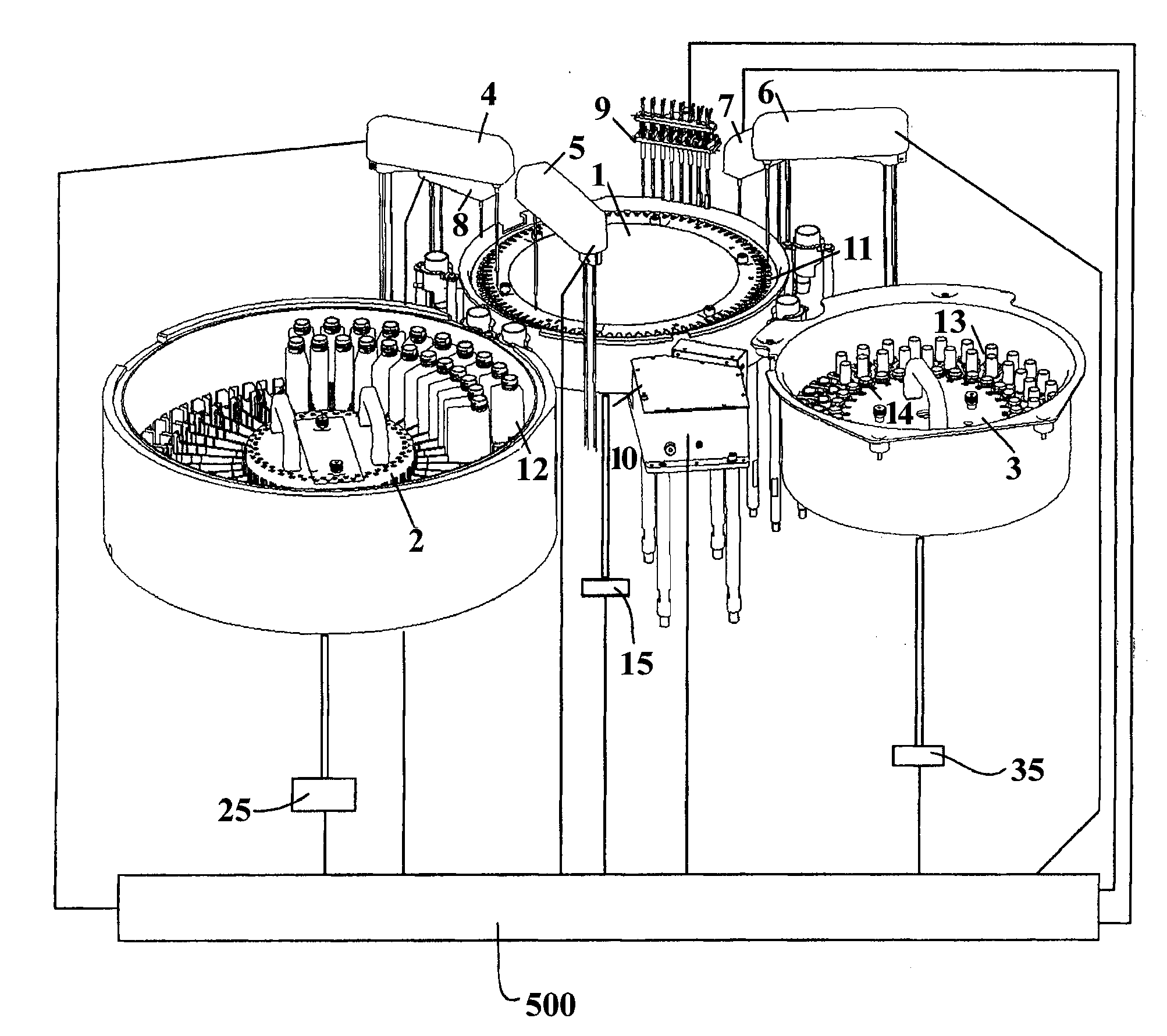 Automatic biochemical analyzing method and apparatus