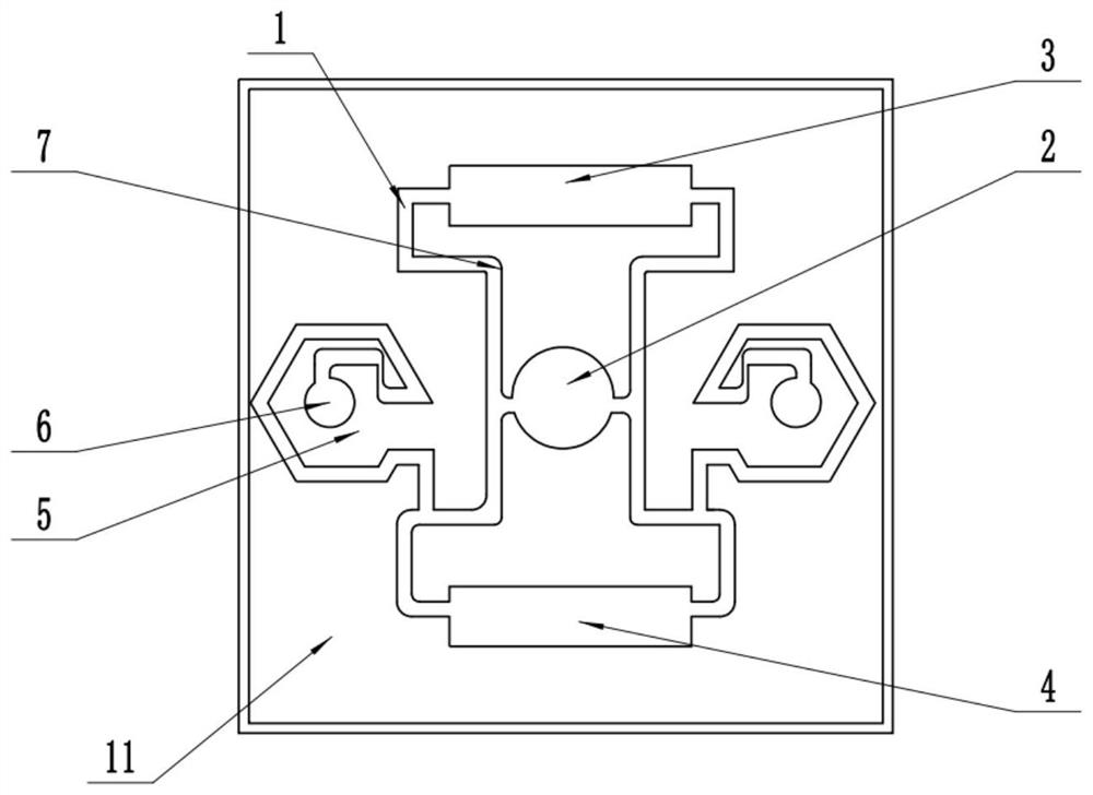 Multi-stage flow channel blood vessel chip based on additive manufacturing