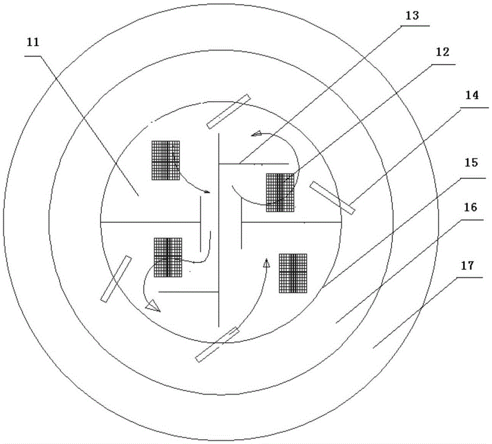 Wastewater treatment technology and device using dominant bacteria