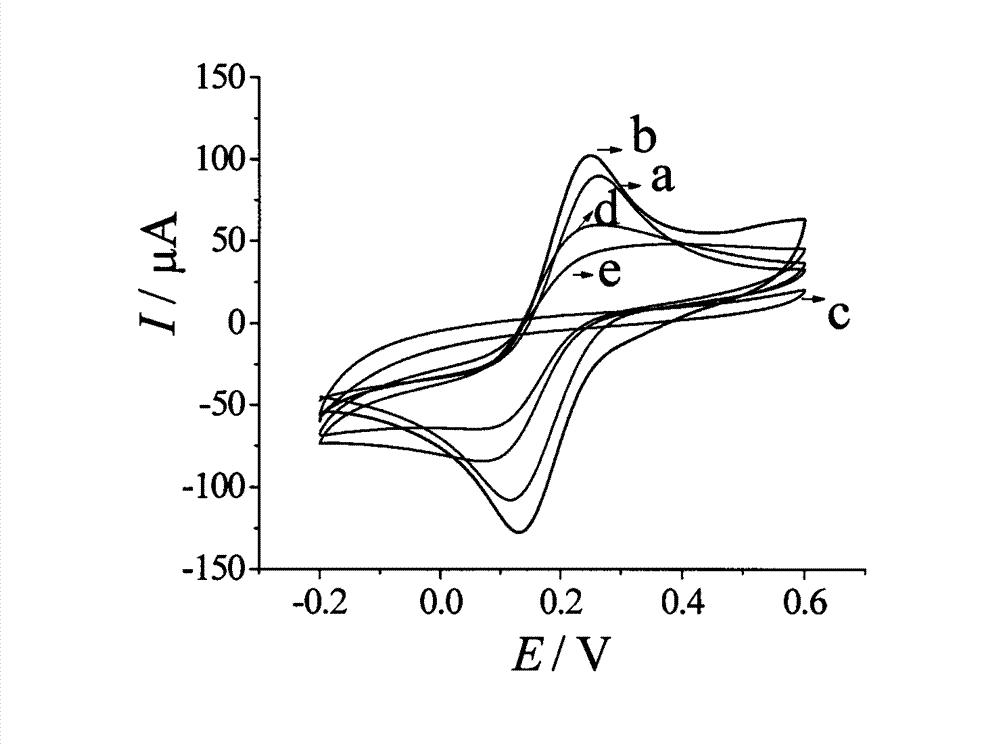 Electrochemical sensor based on molecular engram and preparation method and application thereof