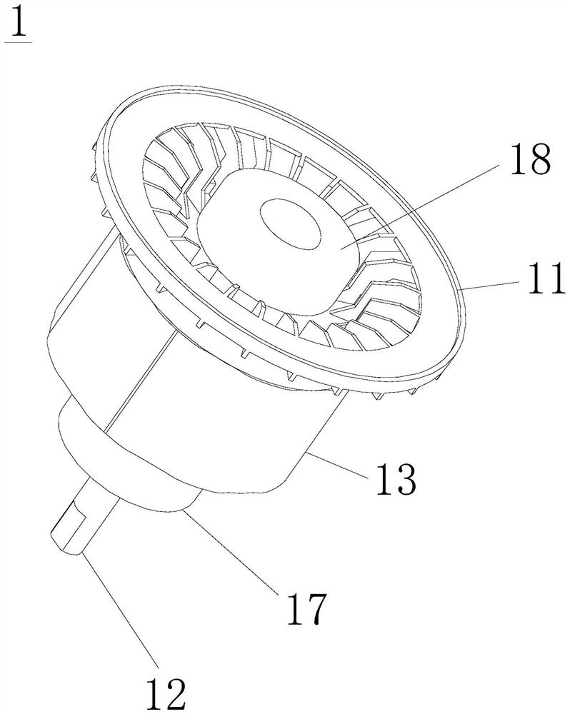 Motor blades, brushless motors and their rotor assemblies, food processors