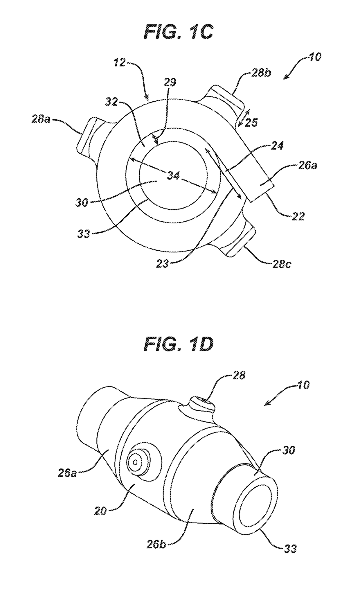 Device and method for the application of a curable fluid composition to a bodily organ