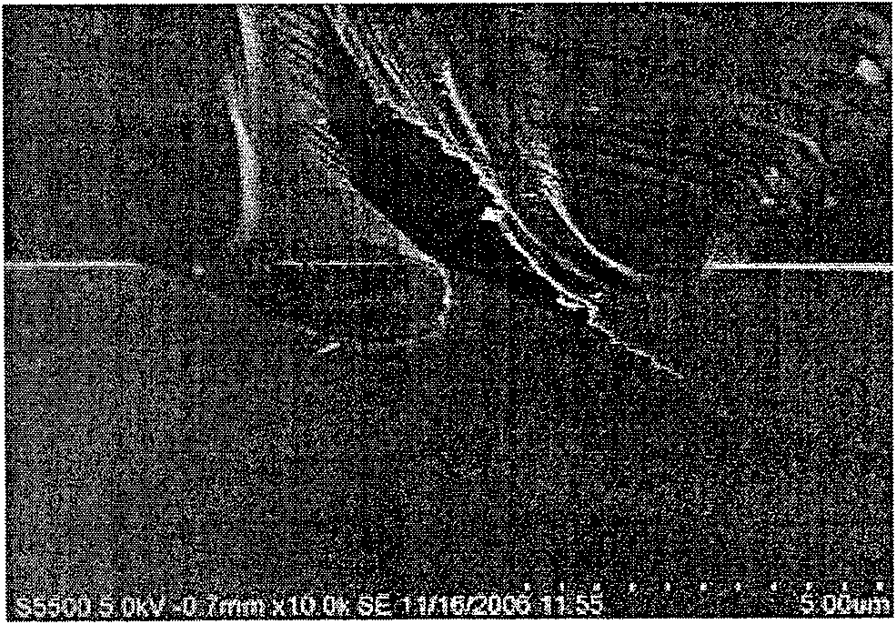 Wafer linking boride surface treating pigment as well as linking method