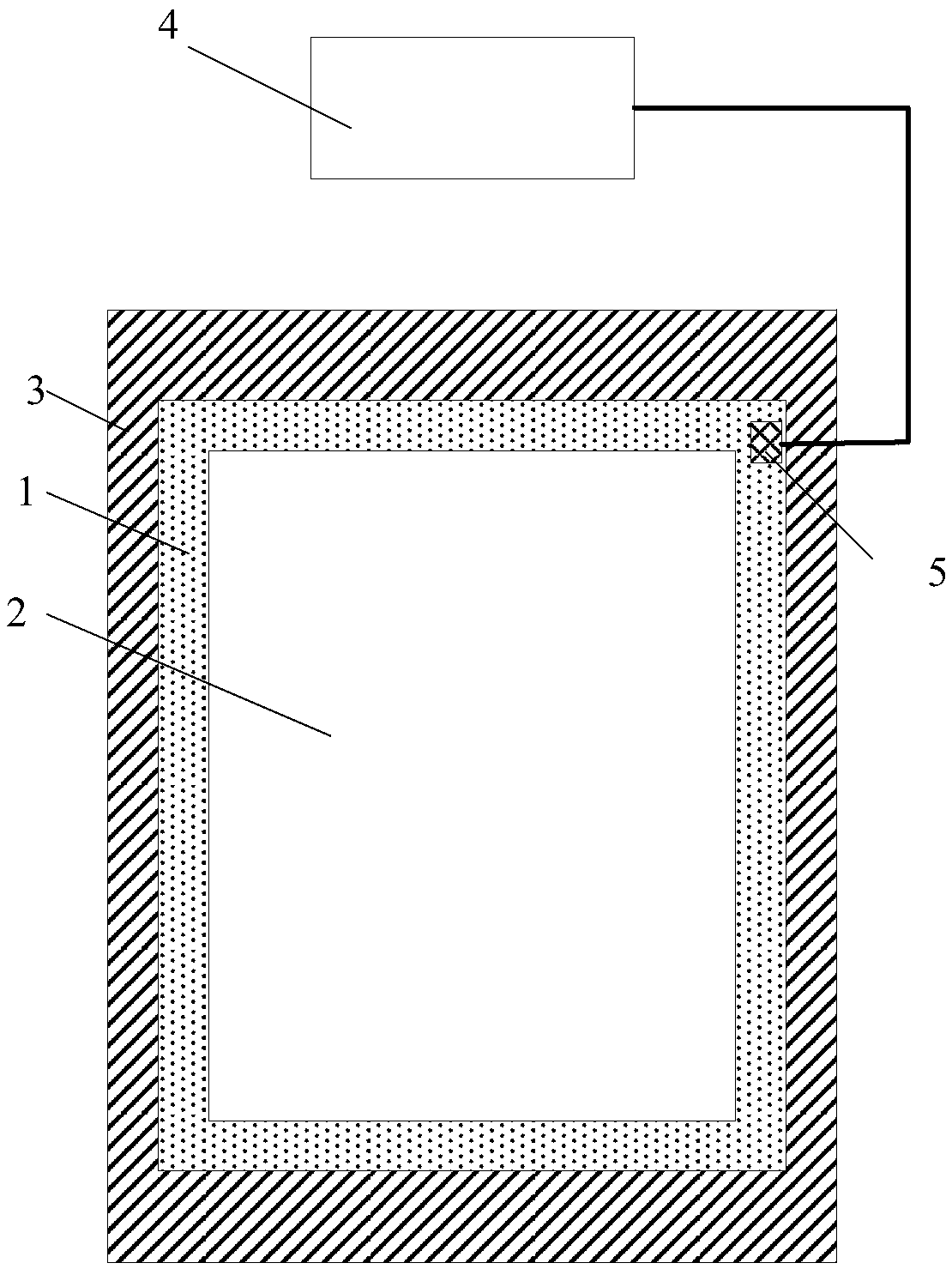 Backlight monitoring device and lighting machine