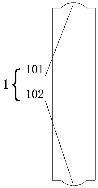 Swing self-resetting damping system for middle column of underground station and construction method of swing self-resetting damping system