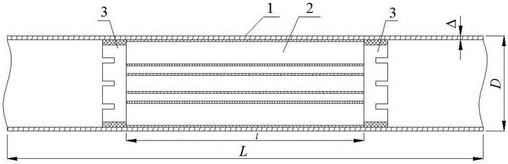 Direct-plug type energy absorption assembly of thin-walled tube