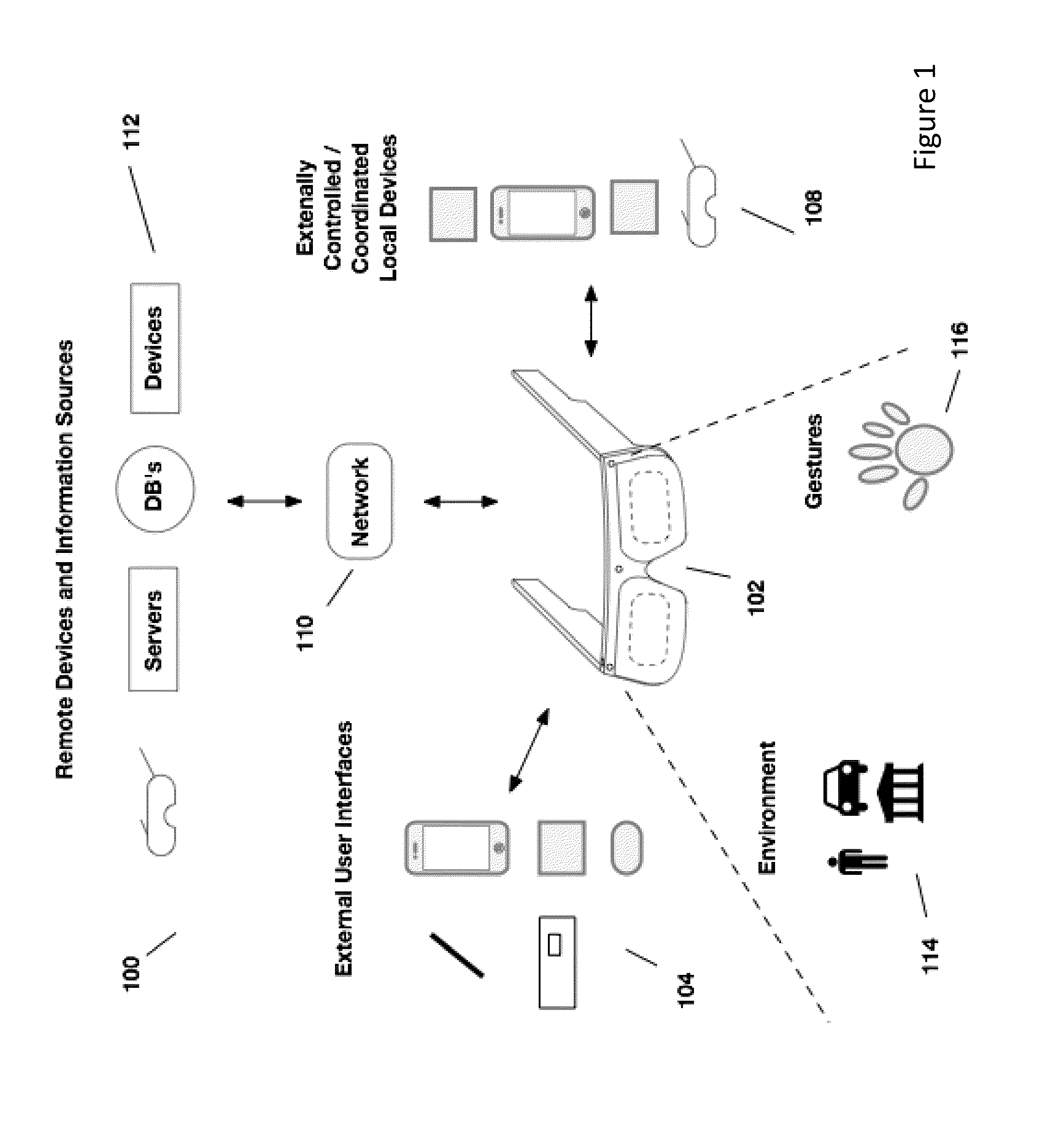 External user interface for head worn computing