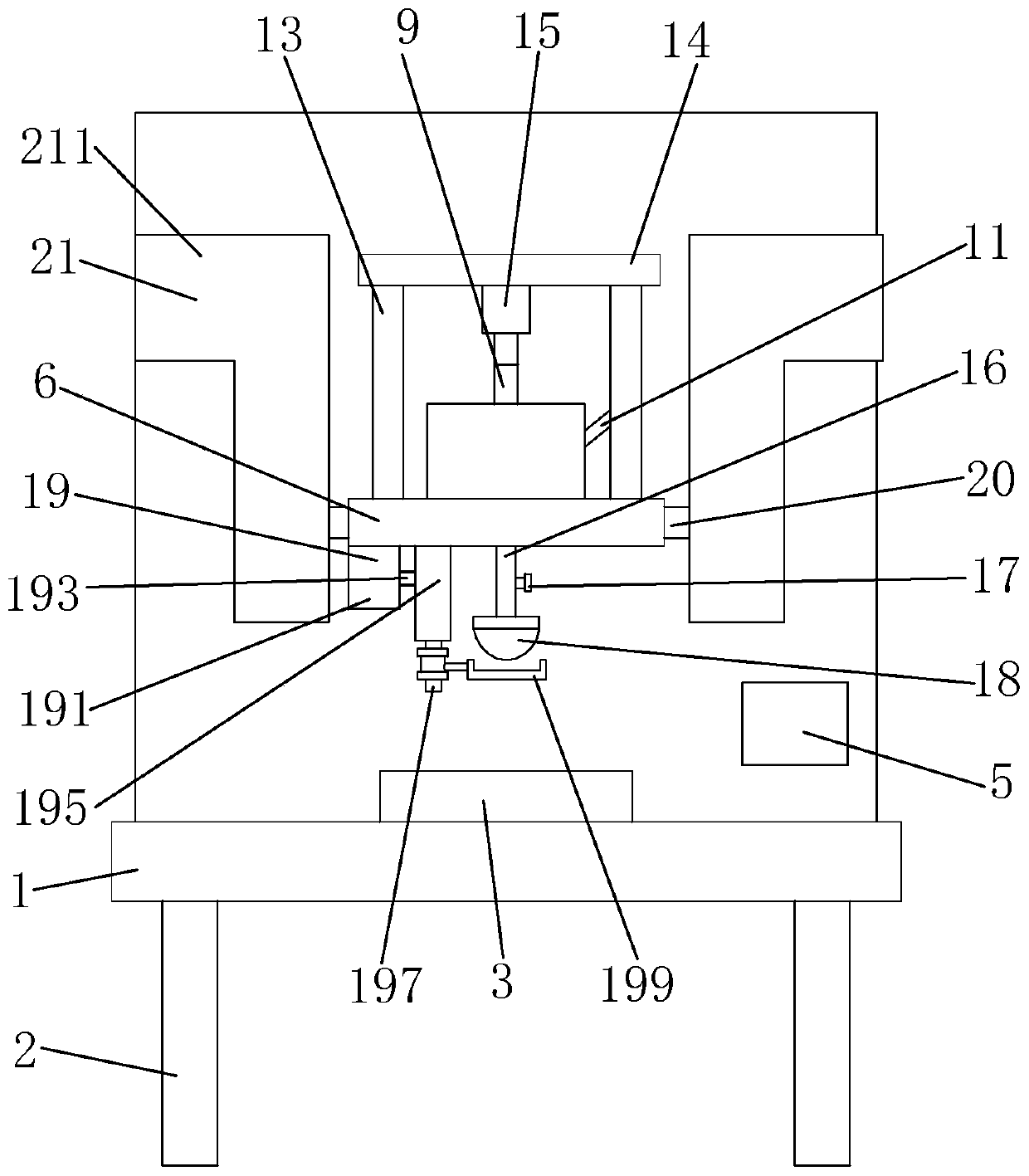 Rapid glue spraying device for processing of leather shoes