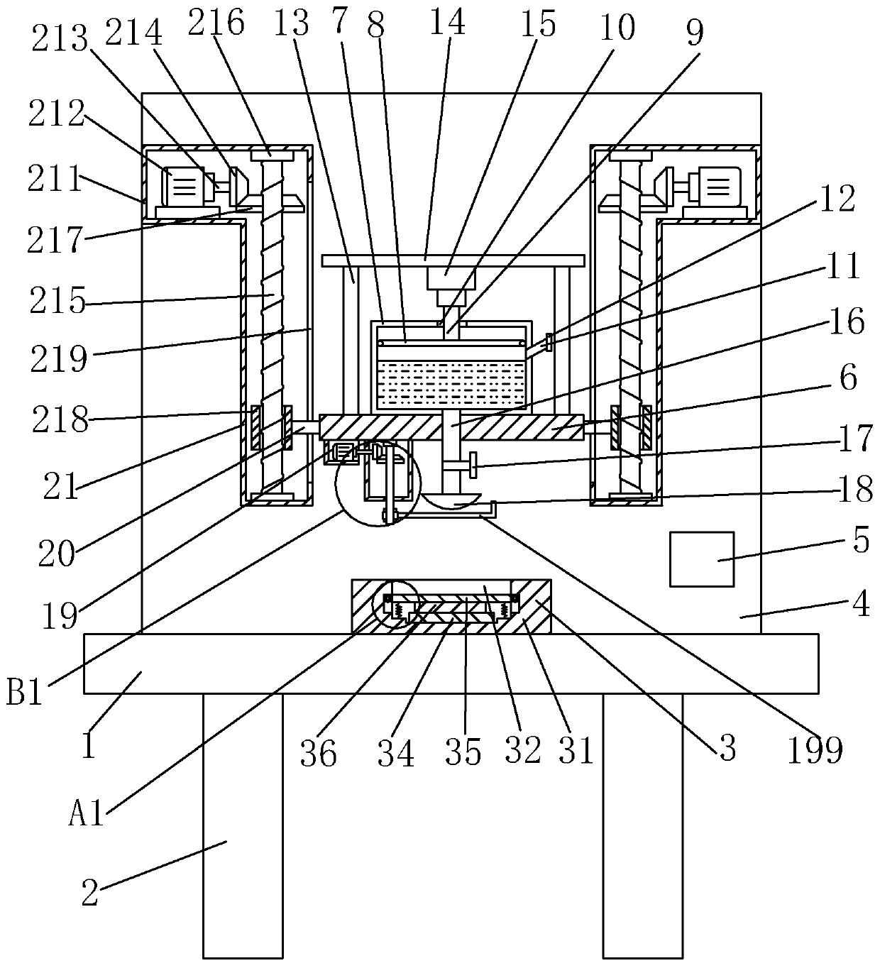 Rapid glue spraying device for processing of leather shoes