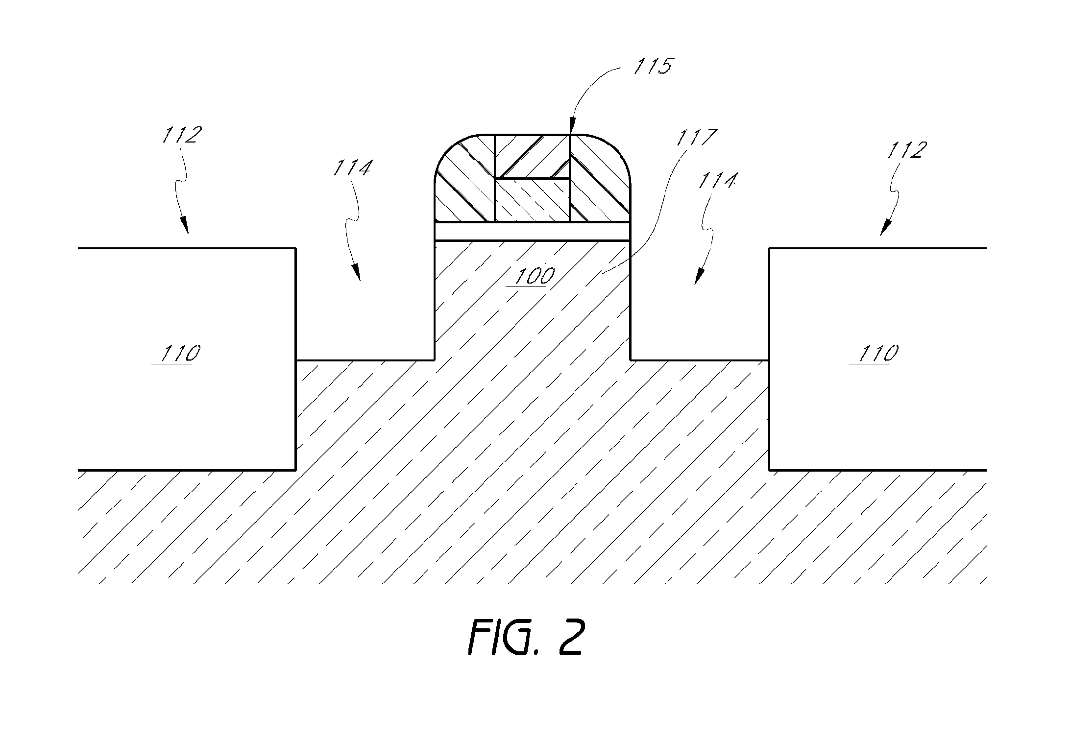 Selective epitaxial formation of semiconductive films