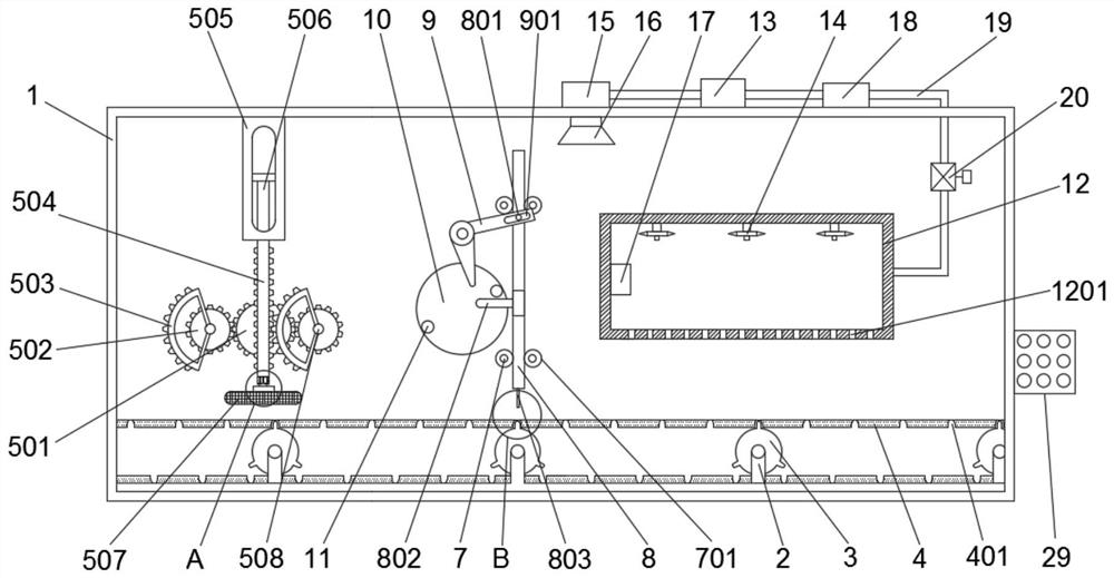 Intelligent paperboard printing method