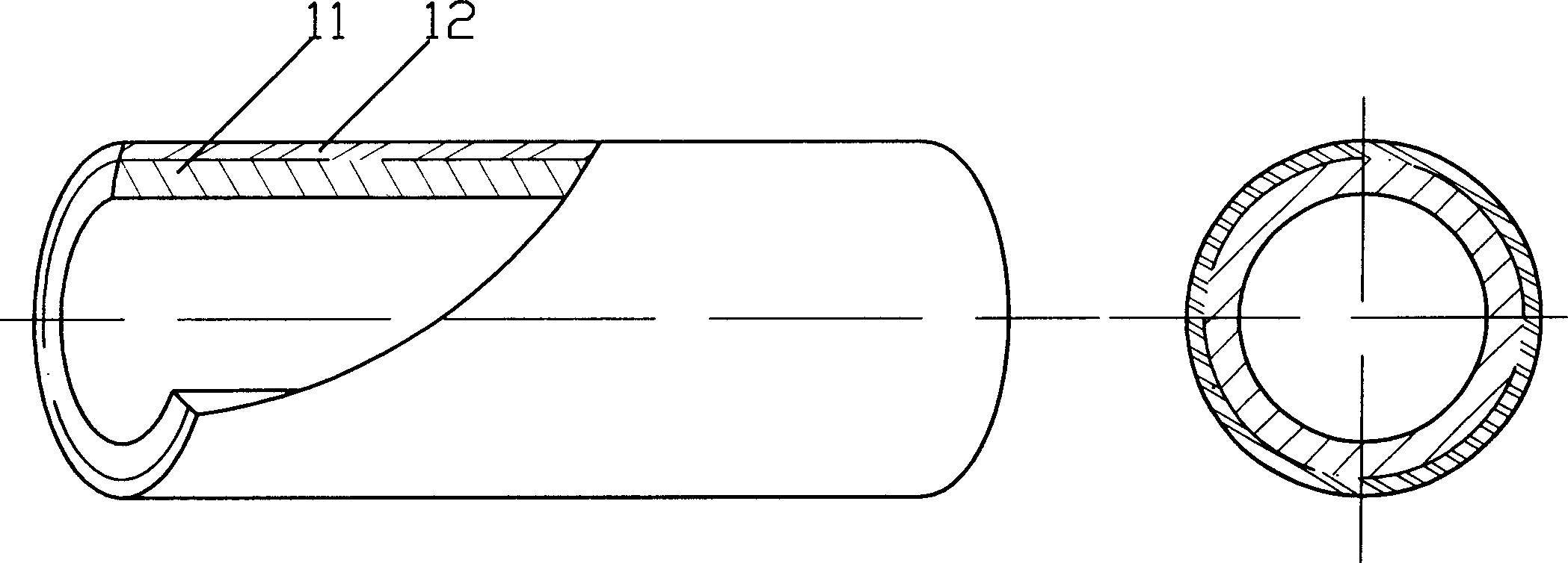 Silex glass tube pulse xenon light with high power composite function