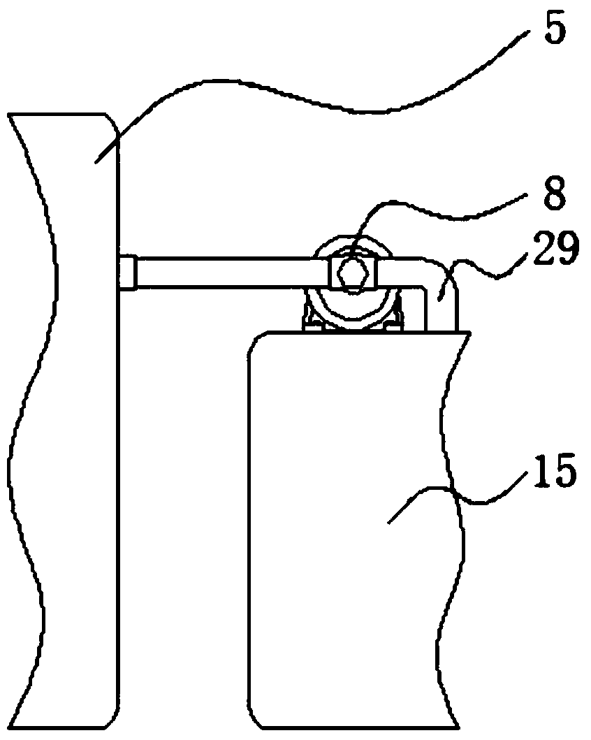 Sewage recovery and transportation device for biochemical sewage treatment tank