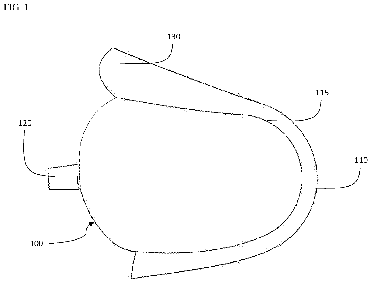 Device and method for opening an airway