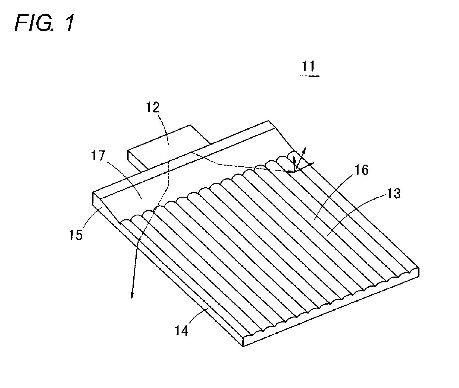 Light guide plate and area light source device